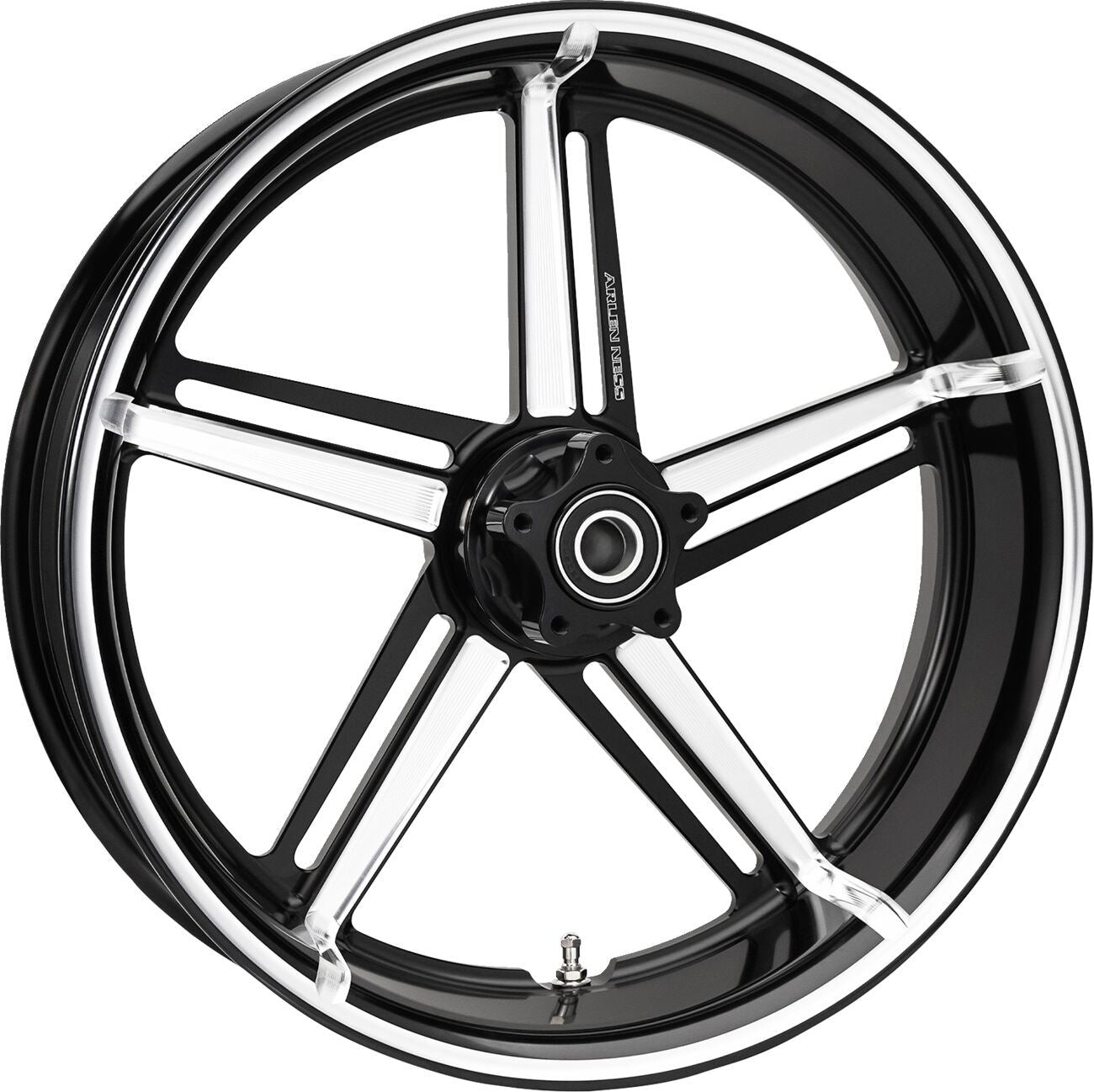 Arlen Ness Factory 24 Wheel 21x5.5" Black CC 6061-T6 Aluminum Front Mount 71-423