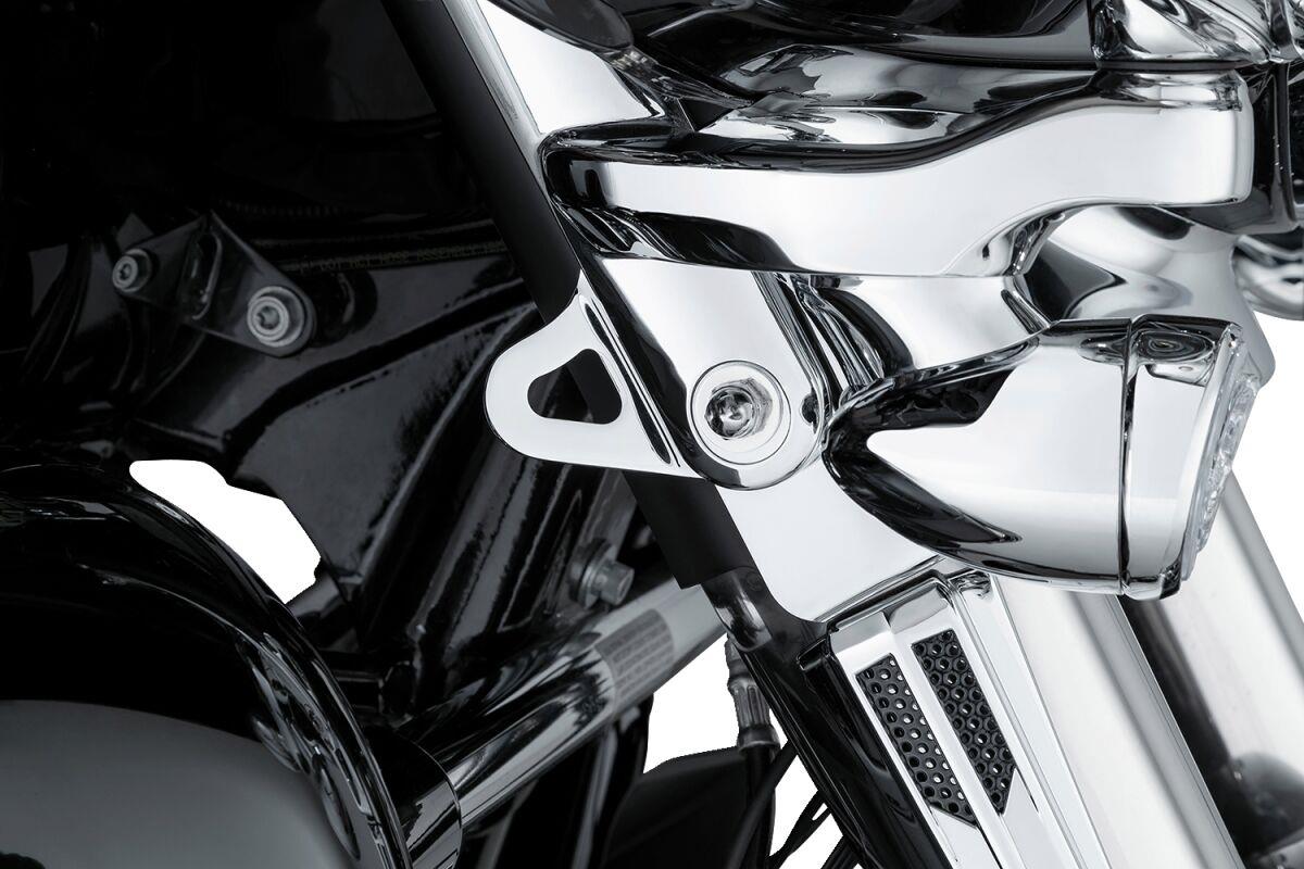 Ciro Tie-Down Brackets For Harley Davidson FLHTK 1868 2014-2024 Chrome 66000