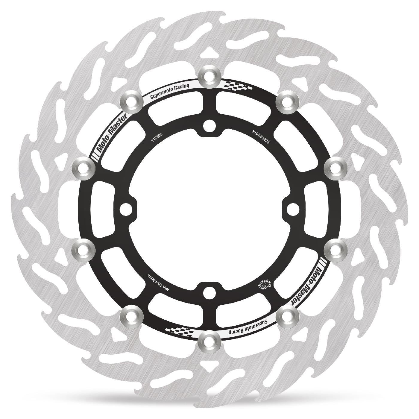 Moto-Master Flame Series Rotor For Kawasaki KX 250 2006-2024 Black 112305