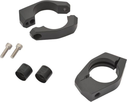 Daytona Fork Clamp 35mm CNC Aluminum ECE Approved Black Kit Mounting Bracket 89855
