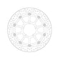 Moto-Master Halo Series Floating Rotor For Triumph Daytona 660 2023-2026 112441