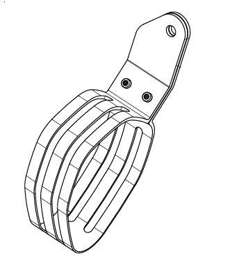 AKRAPOVIC Muffler Clamp CA P-MCTR32