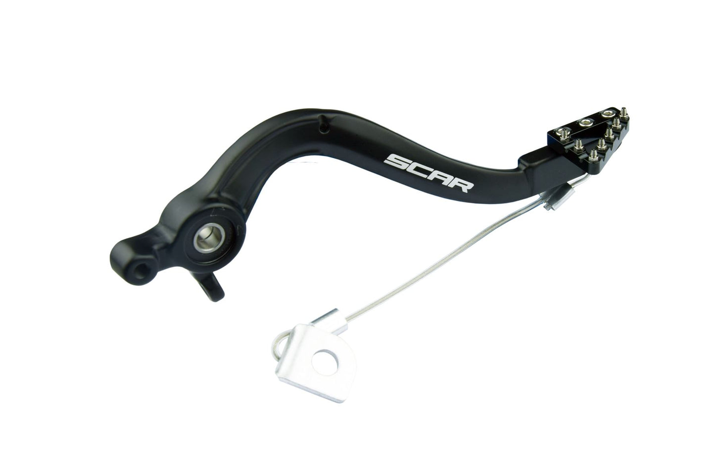 Scar Racing Brake Pedal For Husqvarna TC 85 17/14 2018-2024 Black RBP502BK
