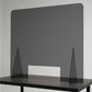 PUIG 870mm x 780mm Desktop Protective Screen Light Smoke Universal 20330H