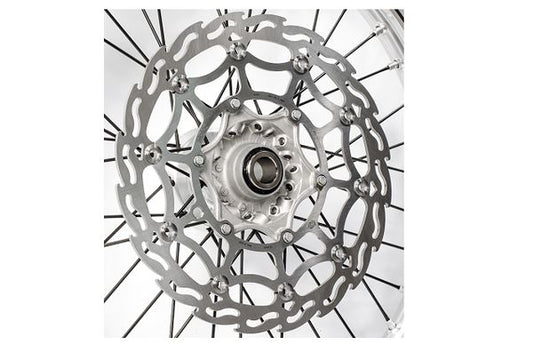 Moto-Master Flame Series Rotor For Beta RR 250 2019-2026 Silver 111087