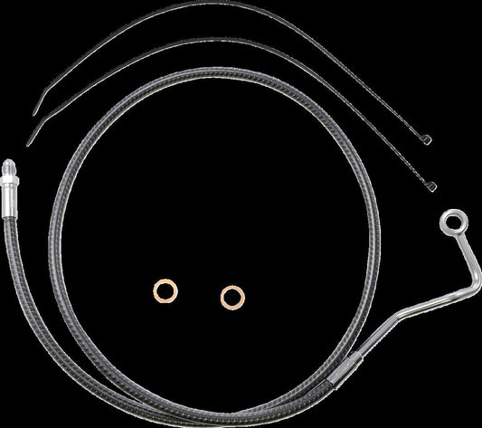 Magnum Shielding Mid-Line Brake Line For Harley FLHRXS 1868 2014-2024 AS77015
