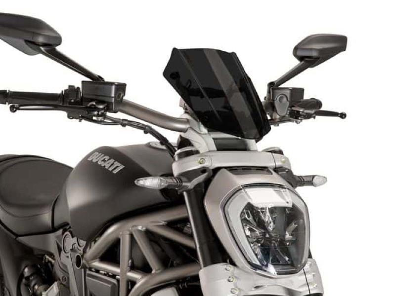 Puig New Generation Adjustable Screen Dark Smoke 22274F