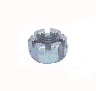 Axle Castle Nut End 20mm Dura Blue