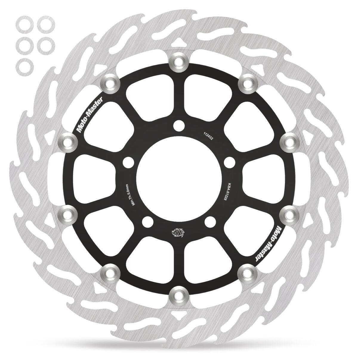 Moto-Master Floating Alu Brake Disc For Kawasaki Z H2 1000 2020-2026 112432
