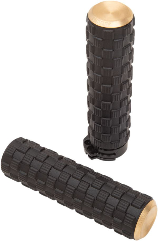 Arlen Ness Air Trax Grips Black For Harley Davidson XL 883 N 76-22 07-354