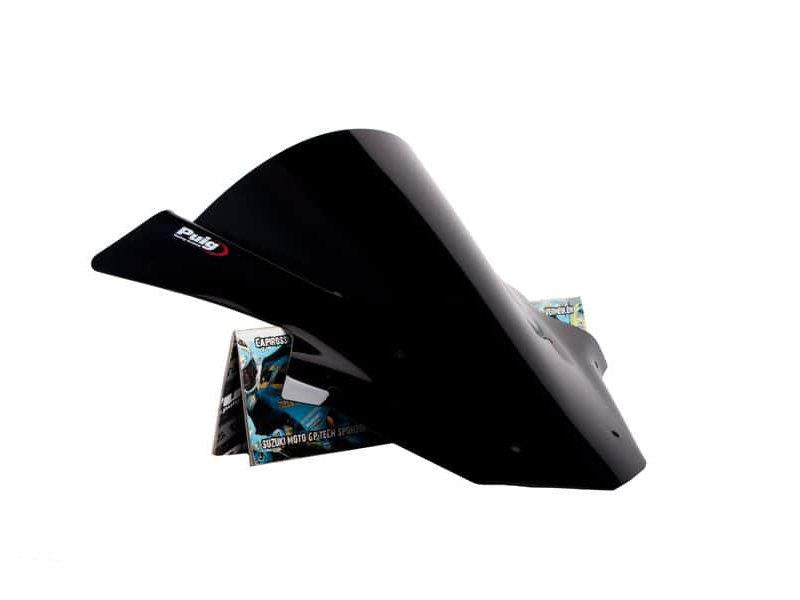 PUIG Z-Racing Screen Black for Kawasaki ZX-10R 11-15 5603N