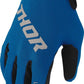 THOR Youth Ridemode Static Gloves Blue