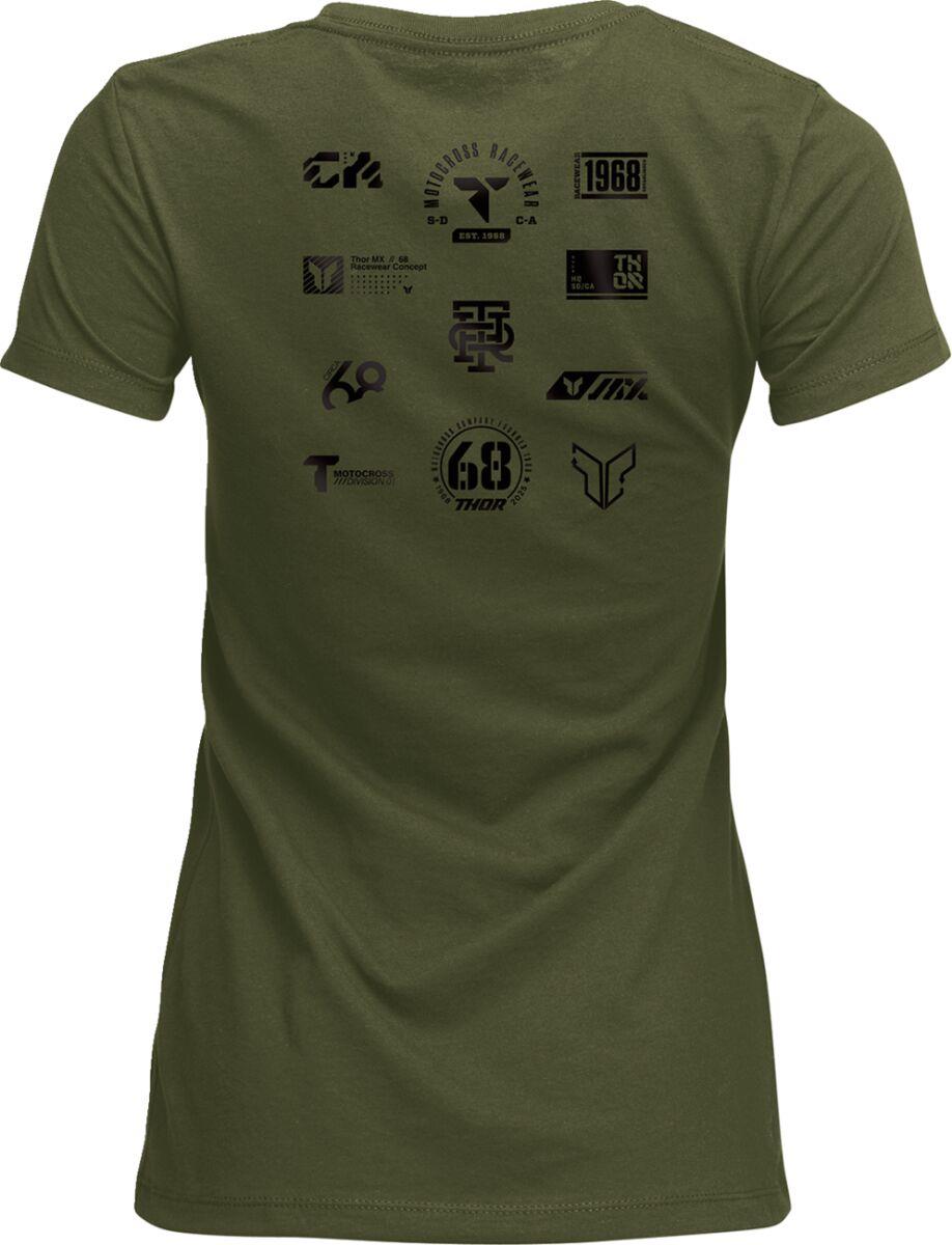 THOR Women's Patched Up T-Shirt Green