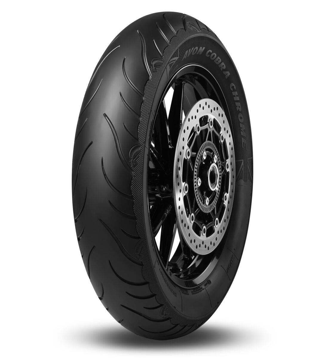 AVON Cobra Chrome AV91/92 F 110/90B19 62H T Motorcycle Tyre