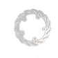 Moto-Master Flame Series Fixed Rotor For KTM Duke 390 2024 Silver 110943