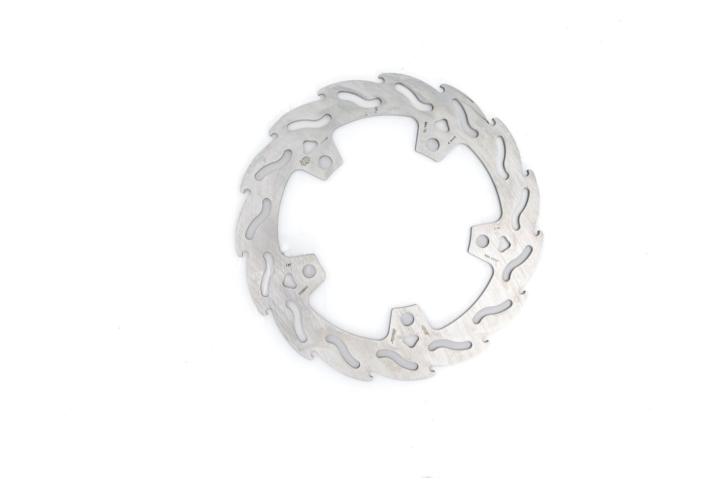 Moto-Master Flame Series Fixed Rotor For KTM Duke 390 2024 Silver 110943