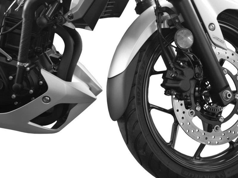 PUIG Front Fender Extender Black for Yamaha MT-03 16-19 9182N