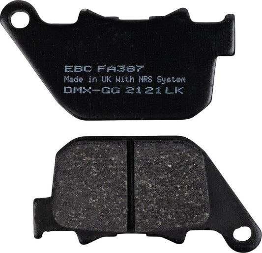 Ebc Organic Harley/Buell Brake Pads For Harley XL 1200 C 2004-2013 FA387