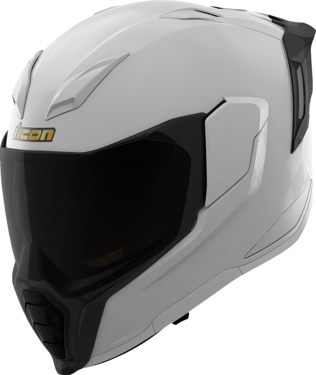ICON Ultraflite White Motorcycle Helmet