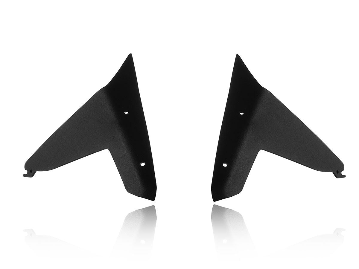 WRS Deflectors For Yamaha Xtz 700 2024 Black Ya019no