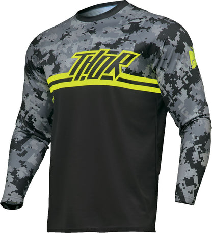 Thor Jersey Sector Digi Black/Camo 24 Model