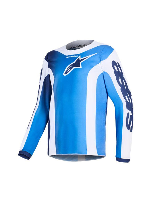 ALPINESTARS Youth Fluid Portl Jersey BLUE/WHITE 2025 Model