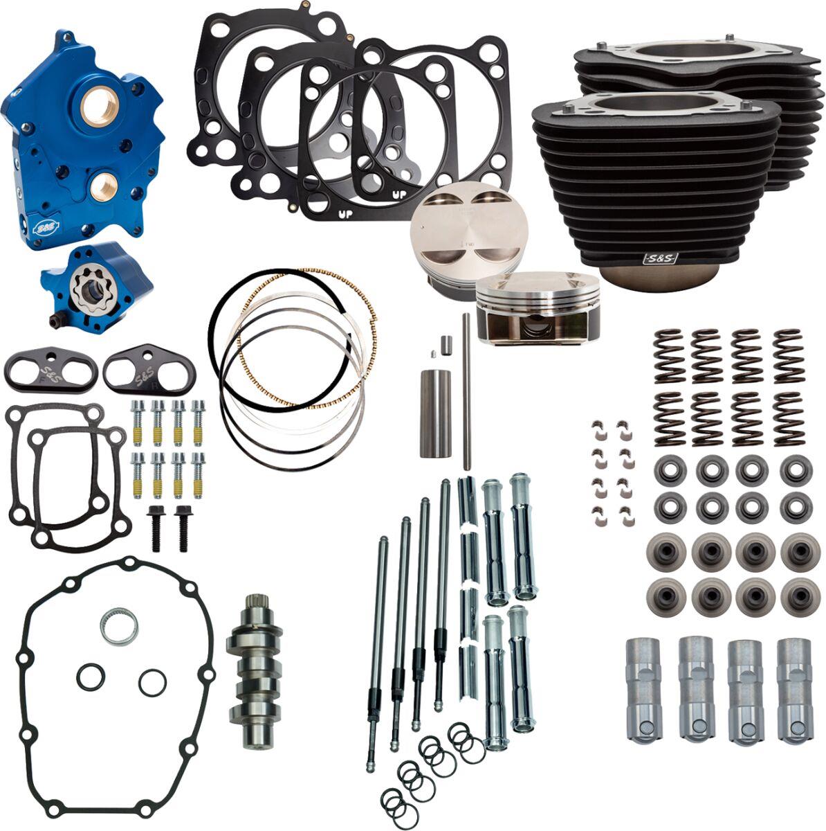 S&S Cycle 128" Power Package For Harley Davidson FLFBS 1923 2017-2025 310-1105C