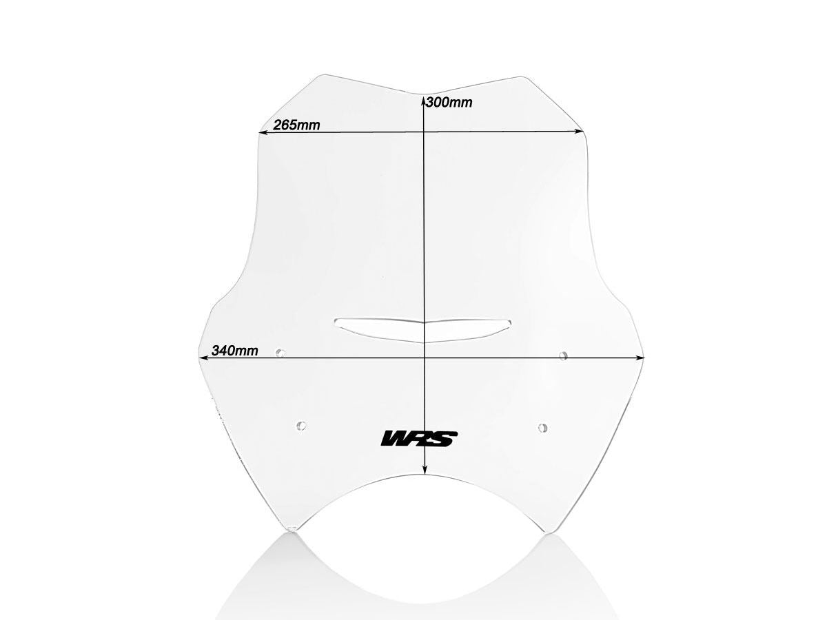 WRS Windscreen Sport BMW R1150r Clear Bm031t