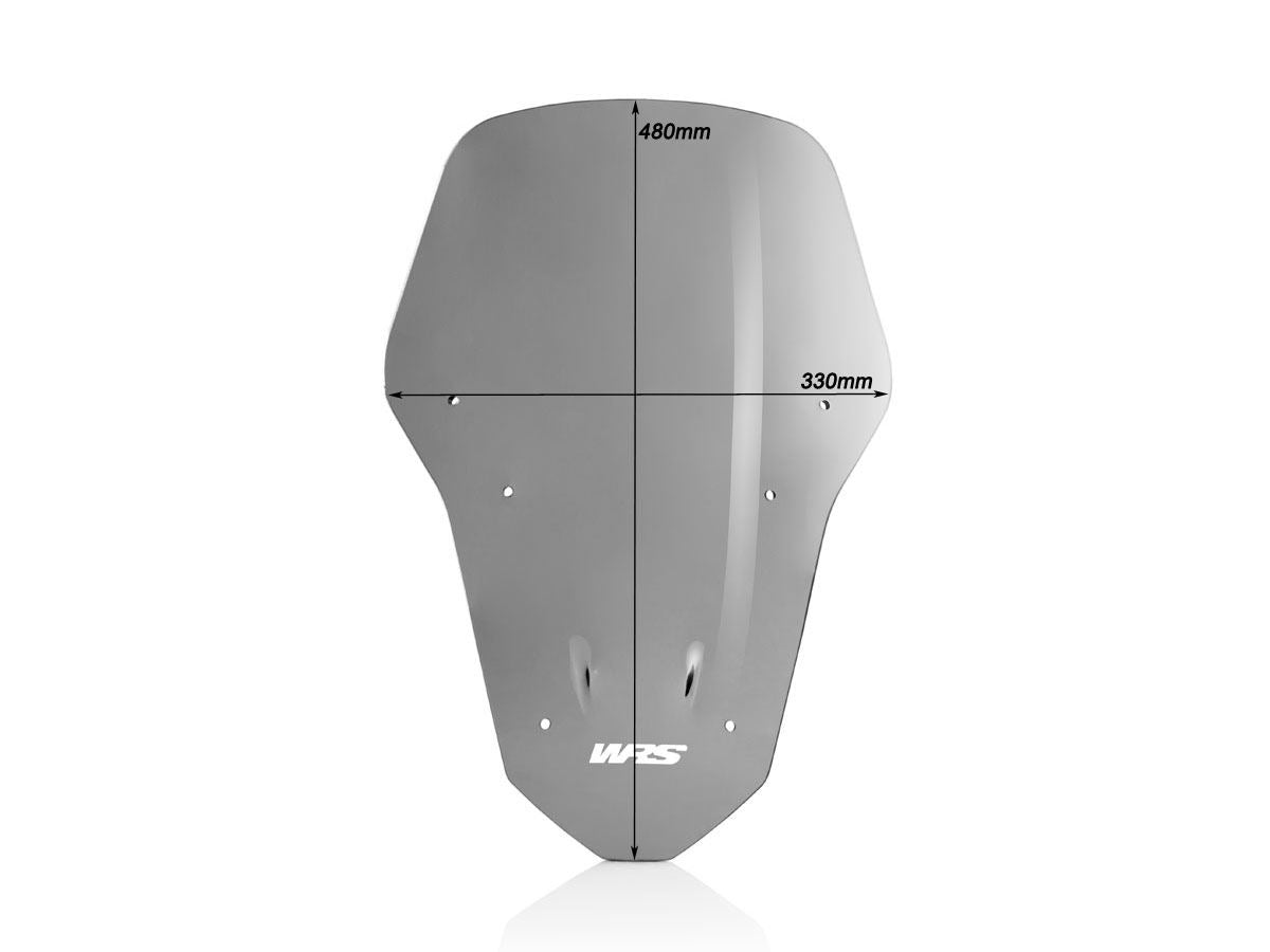 WRS Windscreen Standard Honda Crf1000l Smoke Ho004f