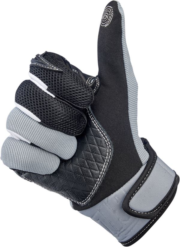 Biltwell Motorcycle Gloves Baja Gray/Black