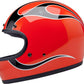 BILTWELL Gringo Flames Helmet ORG FLM 2025 Model
