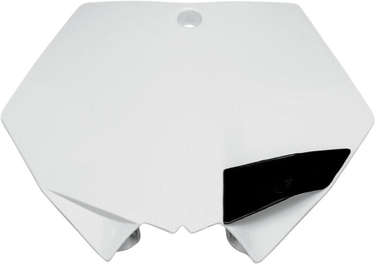 UFO FRONT NUMBER PLATE KTM SX/SX-F WHITE KT03093047