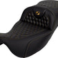 Saddlemen Honeycomb Roadsofa Saddlehyde Seat Extended Reach Without Backrest For Harley Davidson FLHXS 1868 ABS 08-23 808-07B-19007
