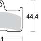 Sbs SI Offroad Sintered Brake Pads For Goes G 525 4X4 2009-2020 Set of 2 799SI