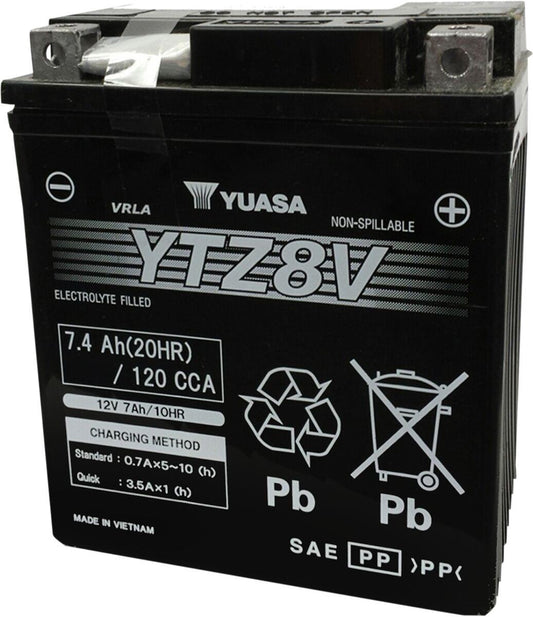 Yuasa High Performance AGM Battery For Honda CRF 300 L 1988-2026 YTZ8V(WC)