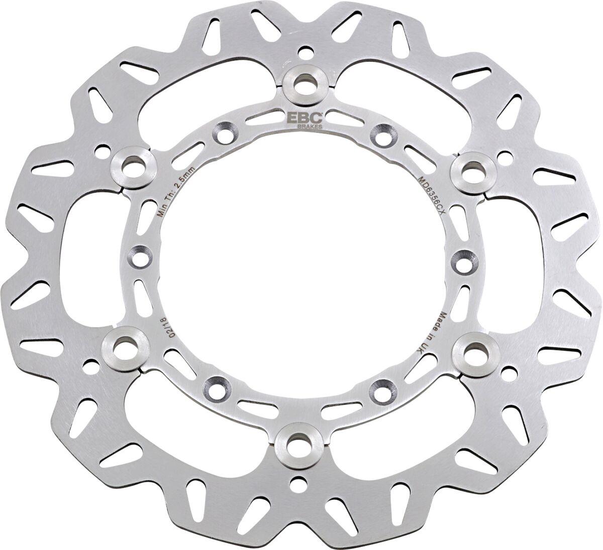 EBC CX Extreme Motocross Brake Rotors For Yamaha YZ 250 F 2001-2020 MD6356CX