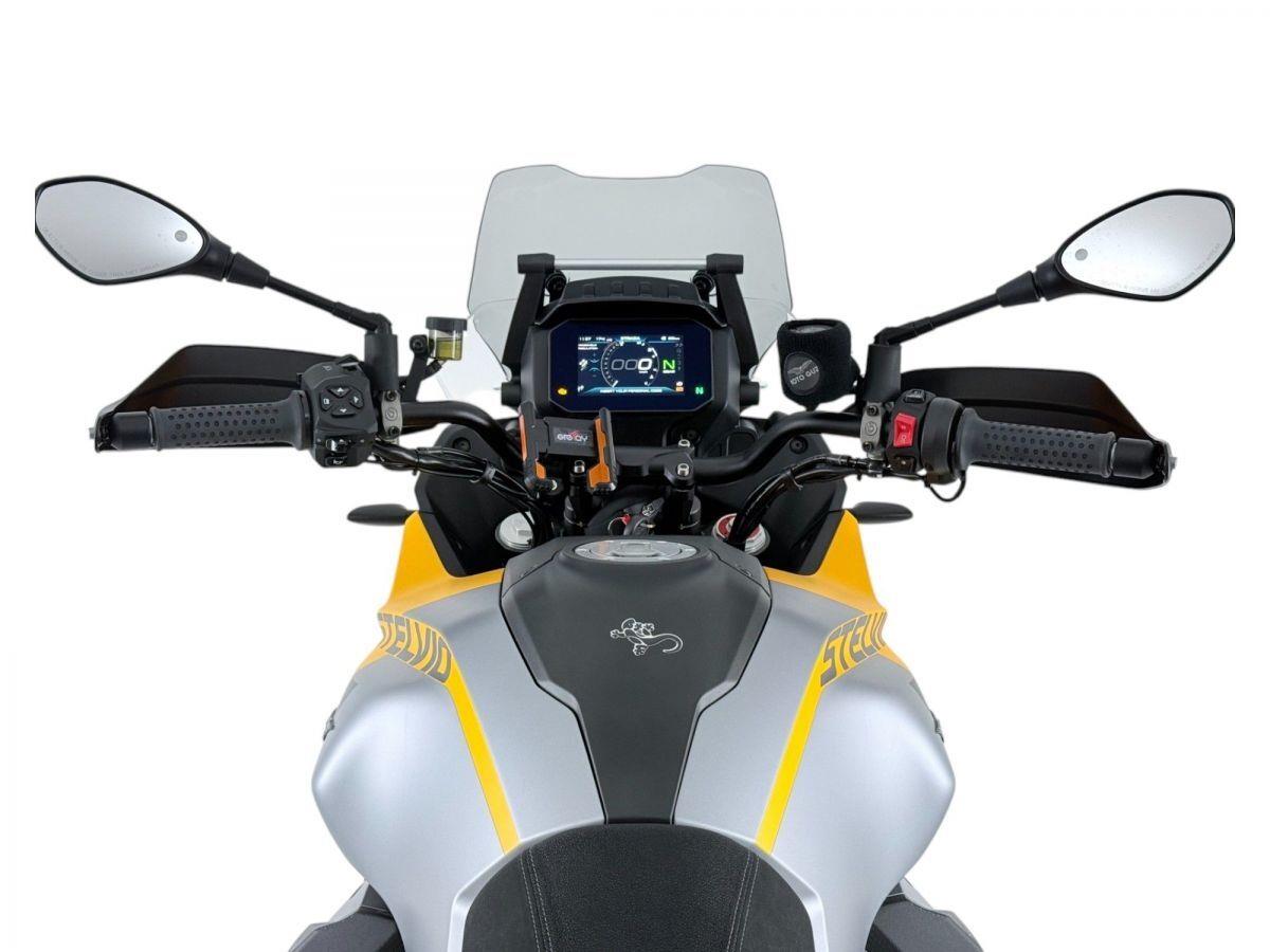 WRS Windscreen For Moto Guzzi Stelvio 1000 2024-2026 Smoke MG006F