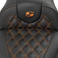 Saddlemen Roadsofa Stitch Seat With Backrest For HD FLTRXSE 1977 23-24 823-07-206B3