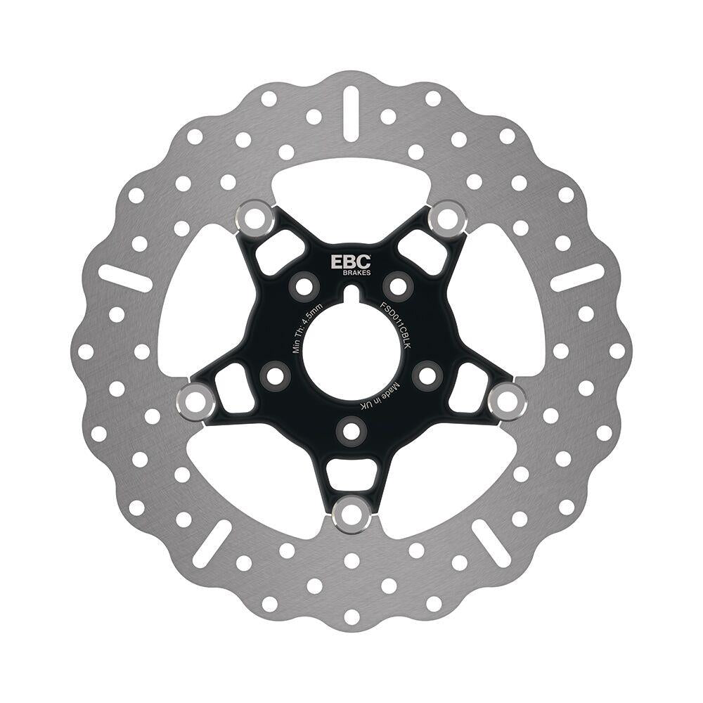 Ebc Front Brake Rotor For Big Twins For Harley XLH 883 1984-1999 FSD011CBLK