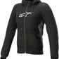 Alpinestars Stella Chrome Sport Hoodie Black White