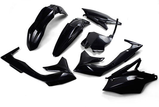 UFO COMPLETE BODY KIT KAWASAKI KXF450 BLACK KAKIT223-001