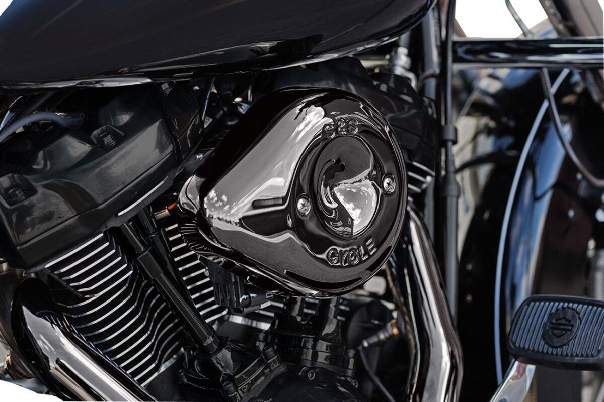S&S Cycle Stealth Air Cleaner Cover For Harley FLHTK 1868 2017-2023 170-0779