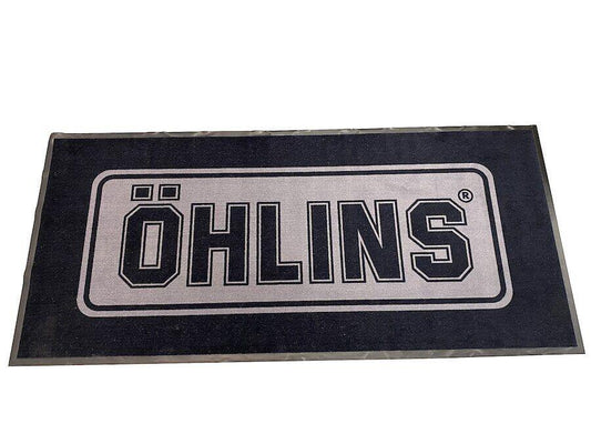 Ohlins Carpet With Logo 100x220CM Black Vinyl Mat for Garage & Workshop G0012-03