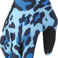 THOR Sportmode Cheetah Gloves Blue/Black