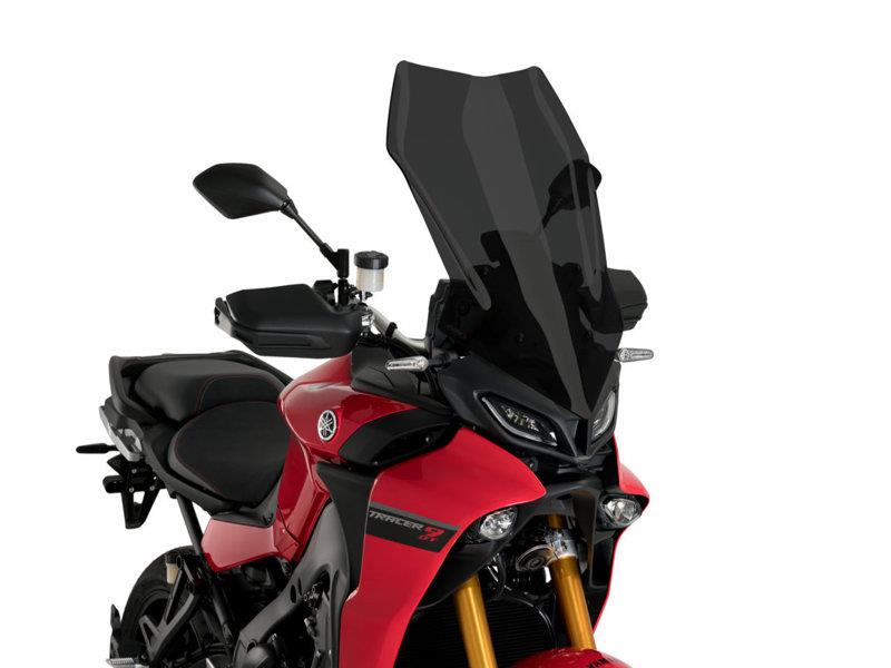 PUIG Touring Screen Dark Smoke for Yamaha Tracer 9/GT/GT Plus/900/900GT 18-24 3762F