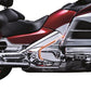 Kuryakyn Louvered Transmission Cover For Honda GL 1800 2001-2017 Chrome KUR7366