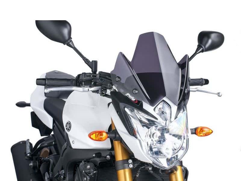 PUIG New Generation Sport Screen Dark Smoke for Yamaha FZ8 11-16 5872F