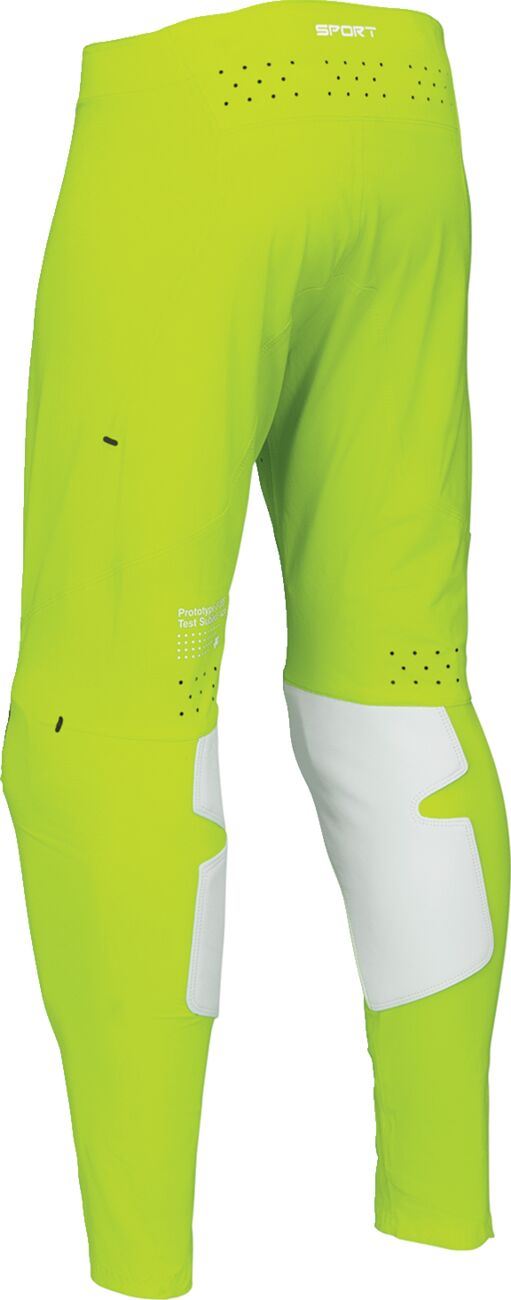 THOR SPORTMODE Riot MX Pants WHITE/ACID 2025 Model