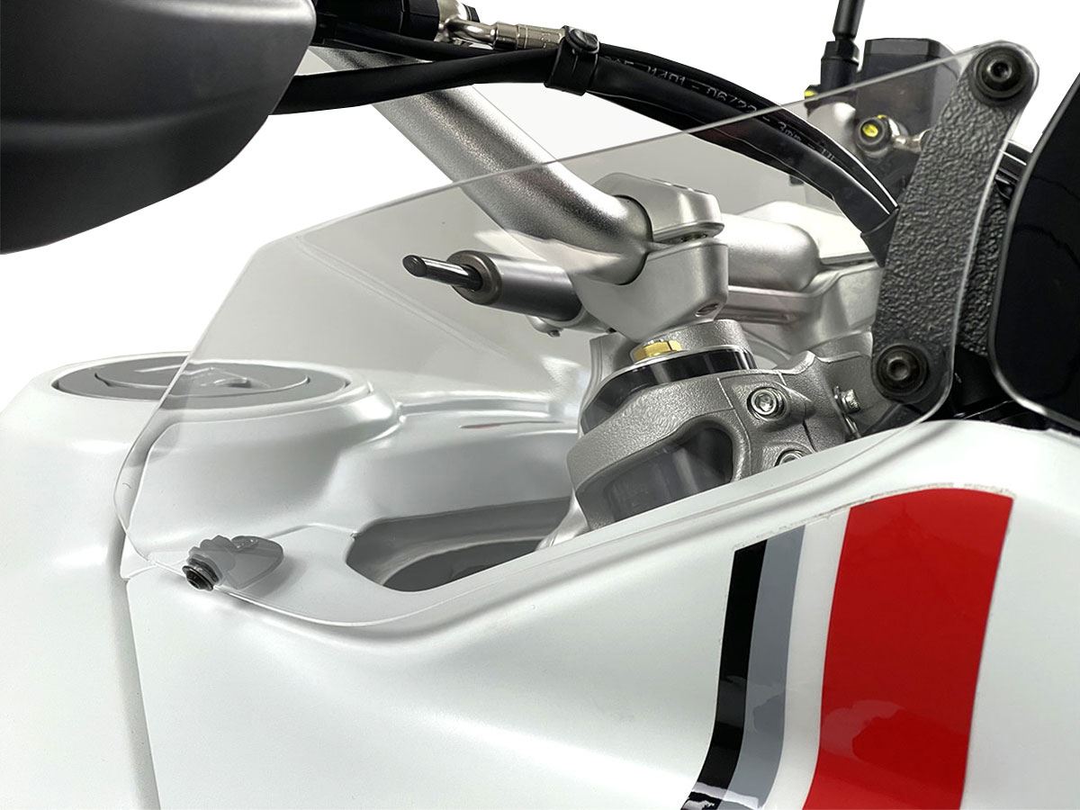 WRS Side Deflectors Ducati Desertx 950 Clear Du026t