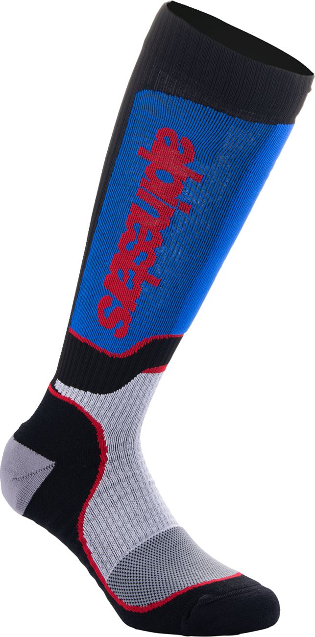 Alpinestars Youth Mx Plus Socks Grey Black